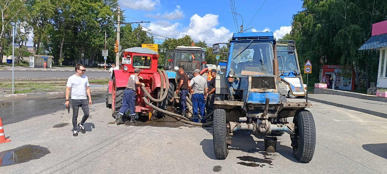 В Ближнем Засвияжье Ульяновска восстановлено холодное водоснабжение.