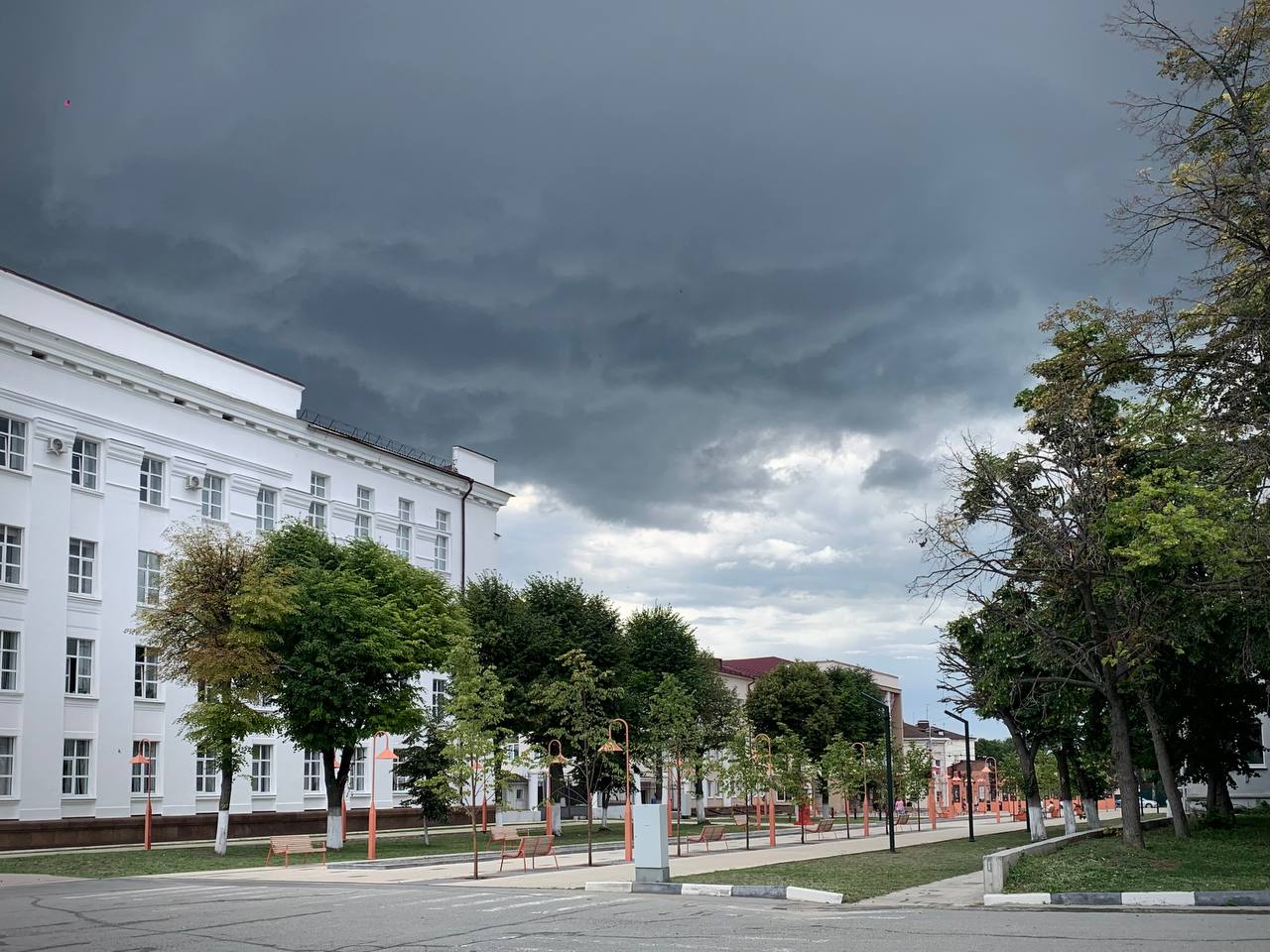 В Ульяновске ожидается град.