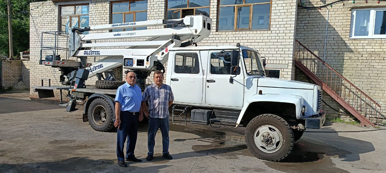 Ульяновск отправил в ЛНР 28-метровую автовышку.