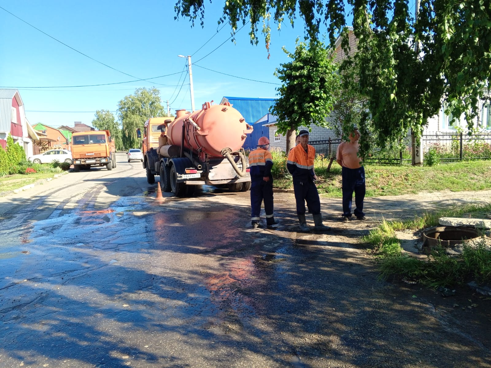 С начала недели «Ульяновскводоканал» устранил семь утечек на сетях ХВС.