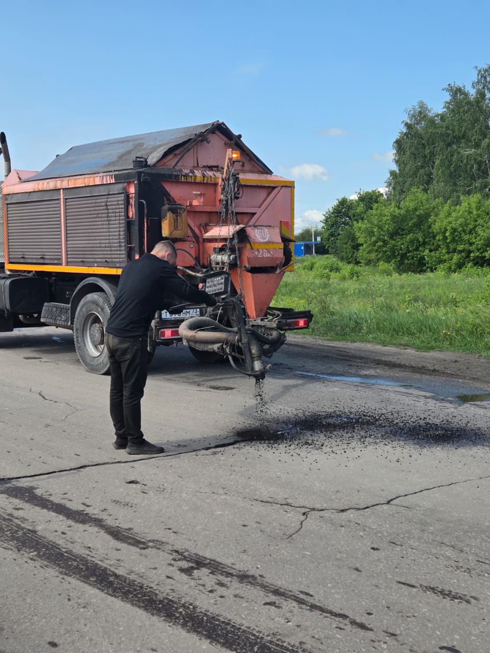 В Ульяновске 5 июня отремонтировали 10 участков дорог.