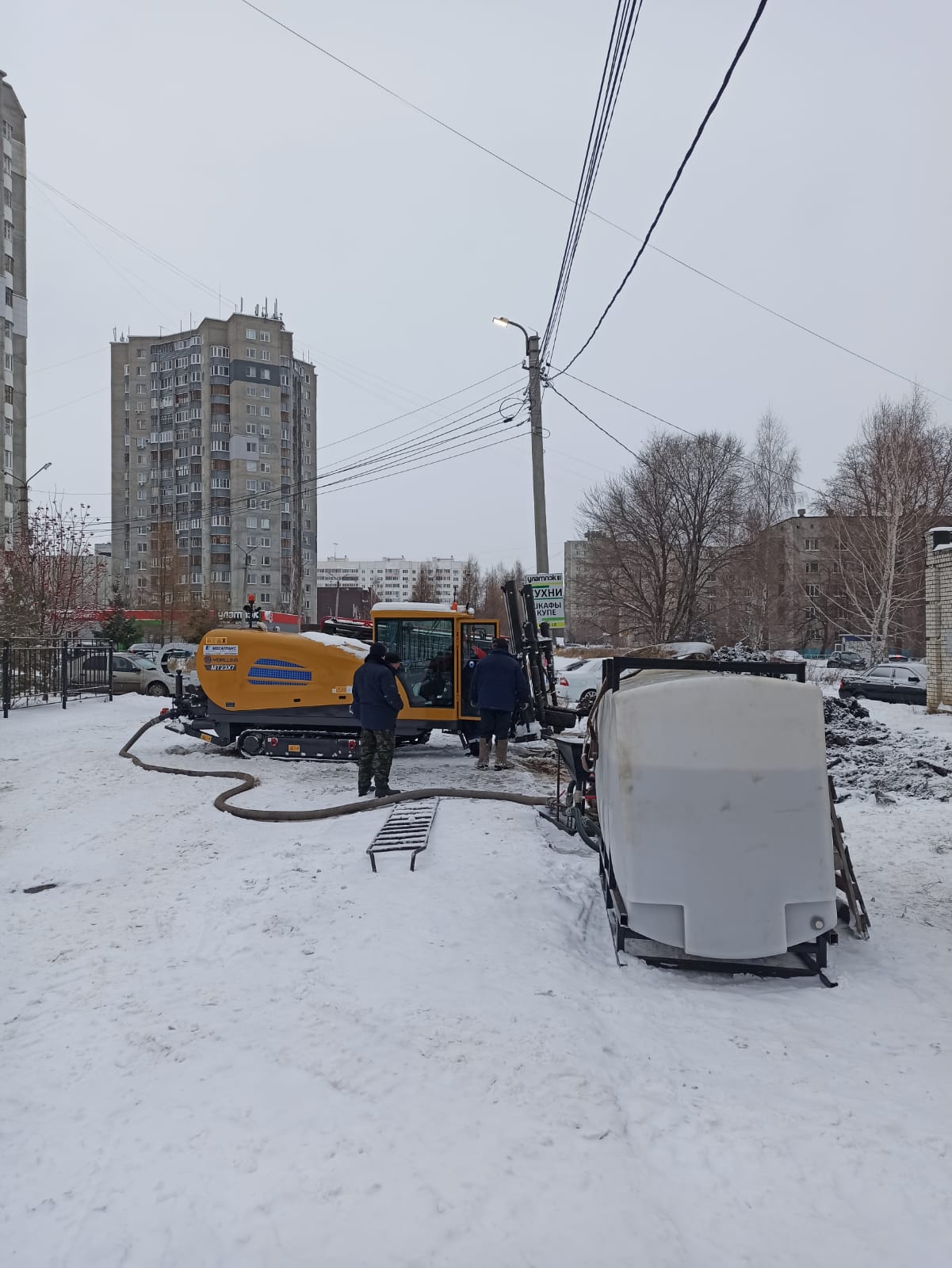 «Ульяновскводоканал» обновил три участка сетей бестраншейным способом.