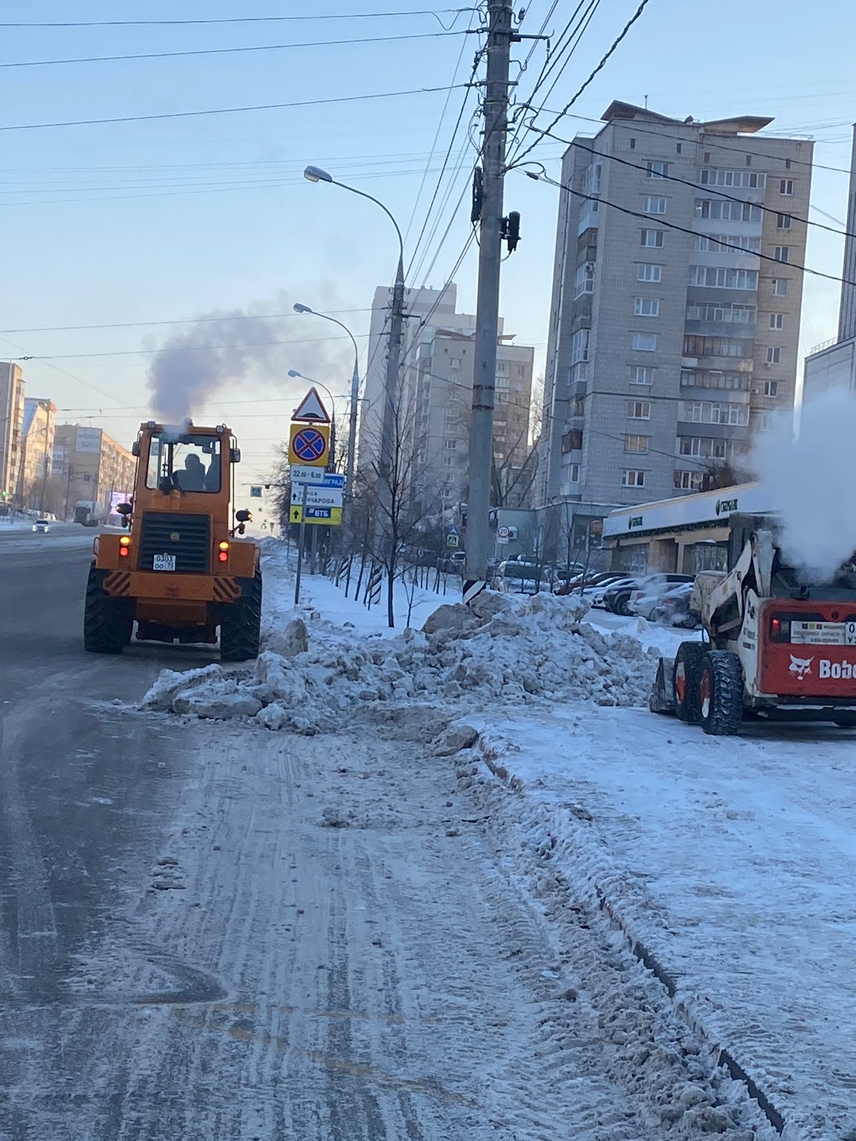 С улиц Ульяновска с начала зимы вывезли почти шесть тысяч самосвалов снега.