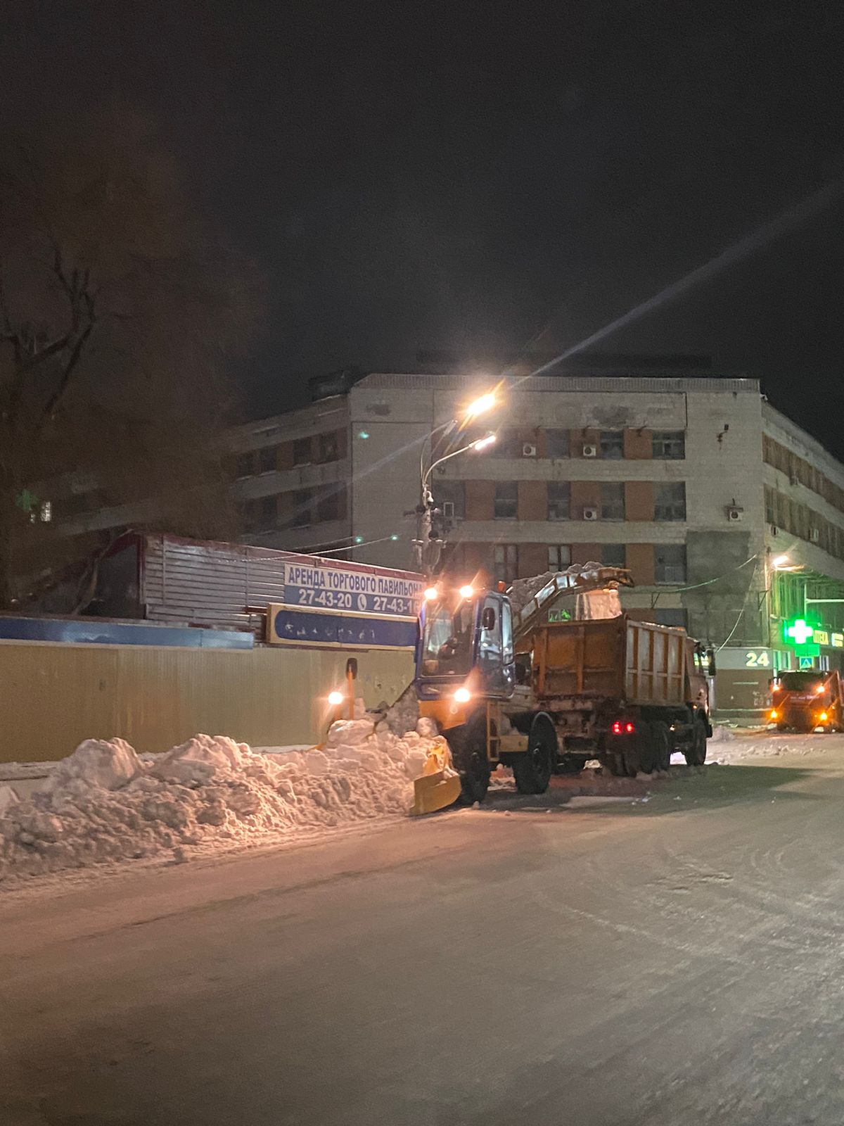 Для очистки улиц Ульяновска привлекут дополнительные силы.