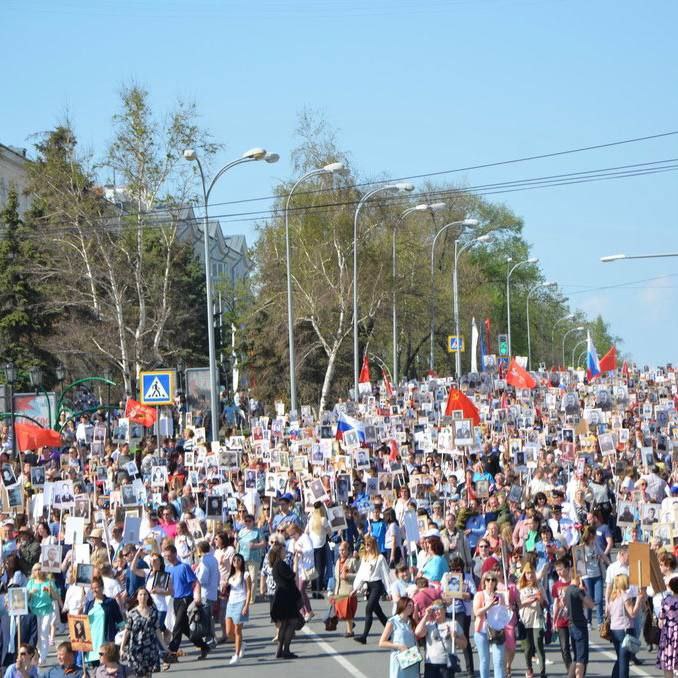 В Ульяновске во время «Бессмертного полка» примут повышенные меры безопасности.