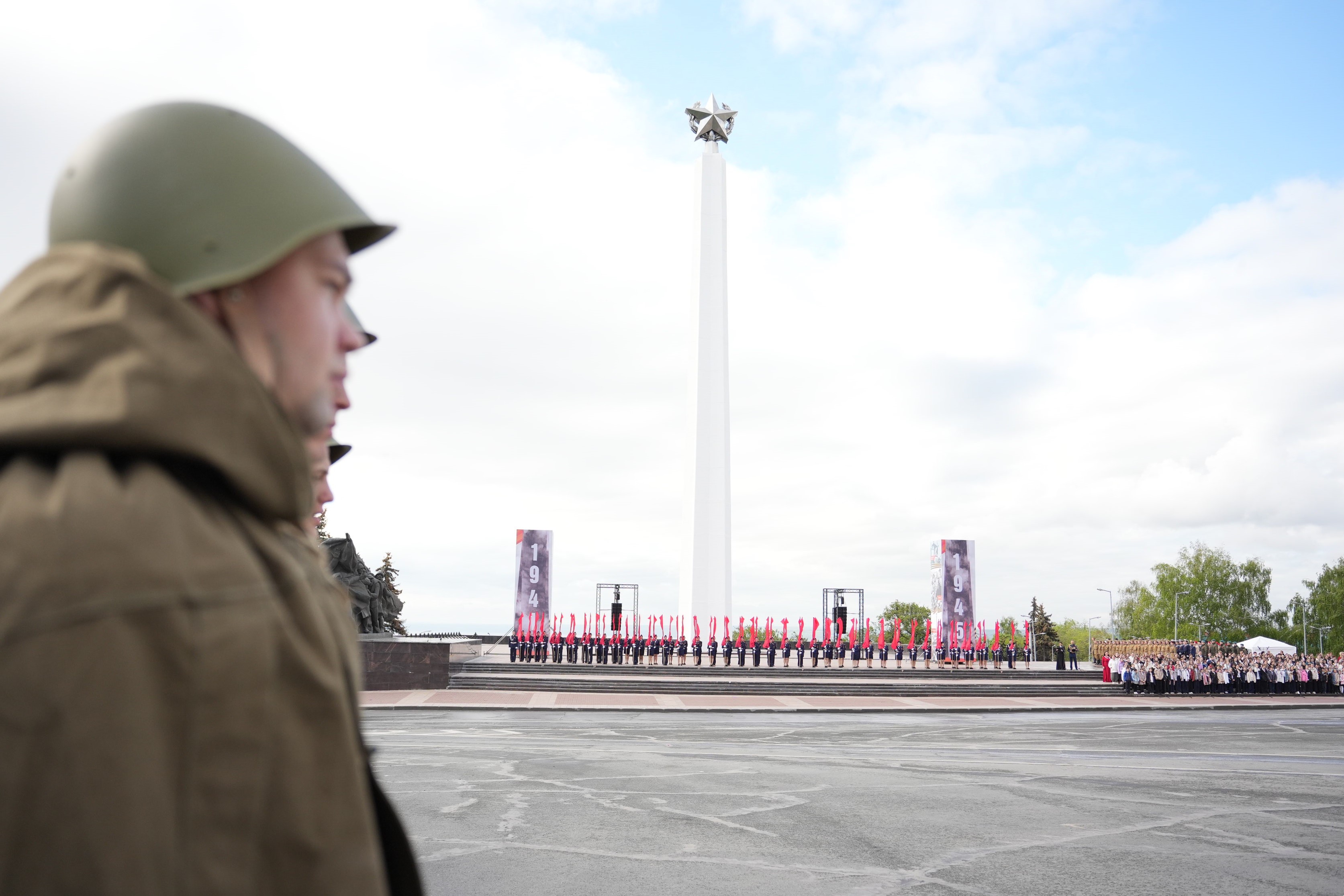 В Ульяновске в день 80-й годовщины Победы почтили память погибших в Великой Отечественной войне.