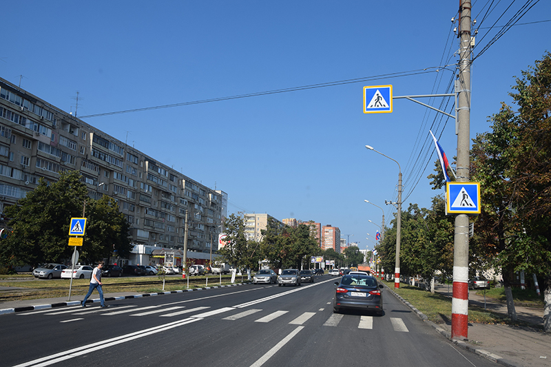 На 13 улицах Ульяновска в 2023 году нанесут термопластиковую дорожную разметку.