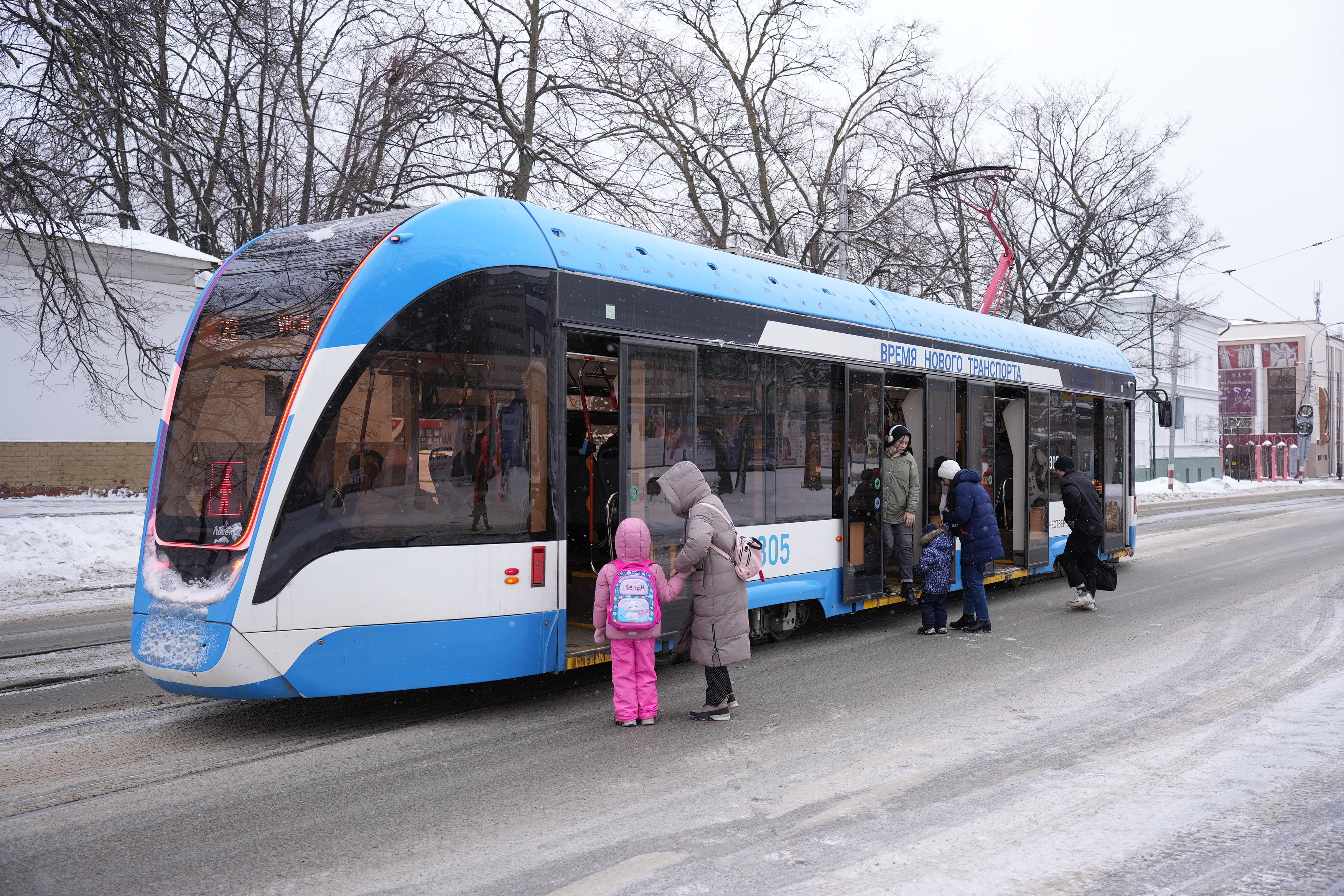 В новогоднюю ночь в Ульяновске усилят работу общественного транспорта.