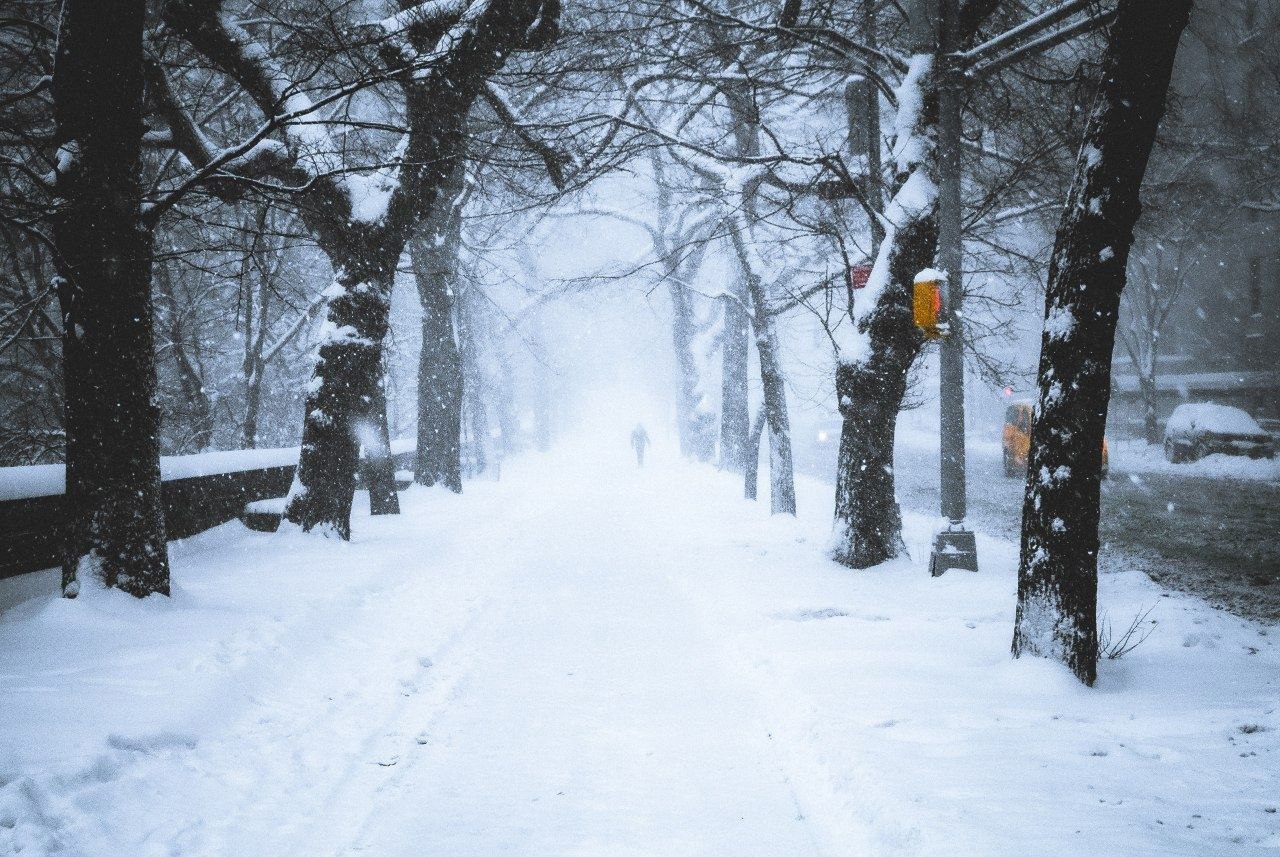 В Ульяновске ожидается сильный снег и метель.