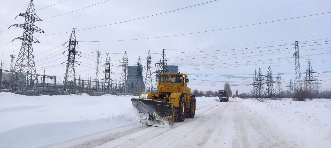 Ночью вывоз снега запланирован с шести улиц Ульяновска.