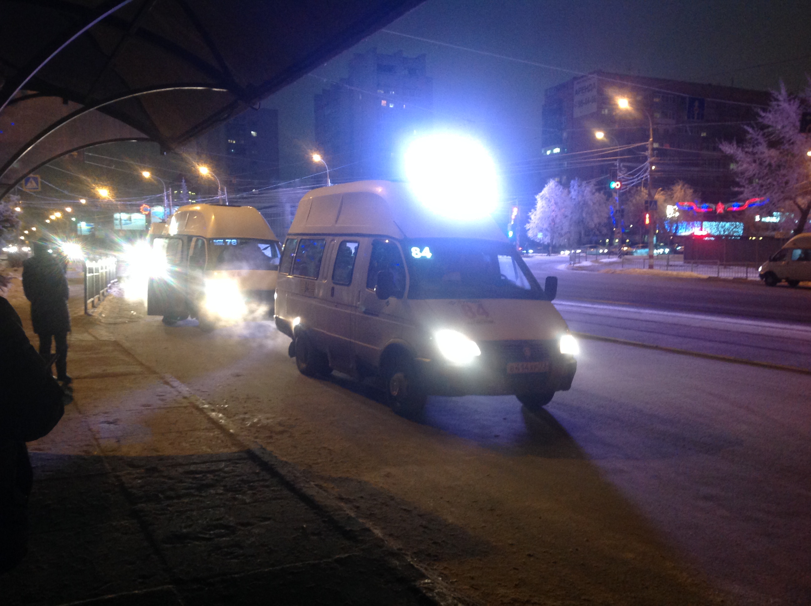 В ночь на Крещение в Ульяновске продлят работу общественного транспорта.