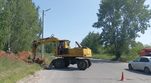 На проспекте Антонова построили ещё один новый участок ливневой канализации.