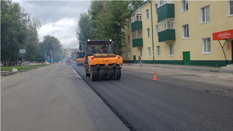 В Ульяновске на капитально ремонтируемых дорогах усиливают безопасность движения.