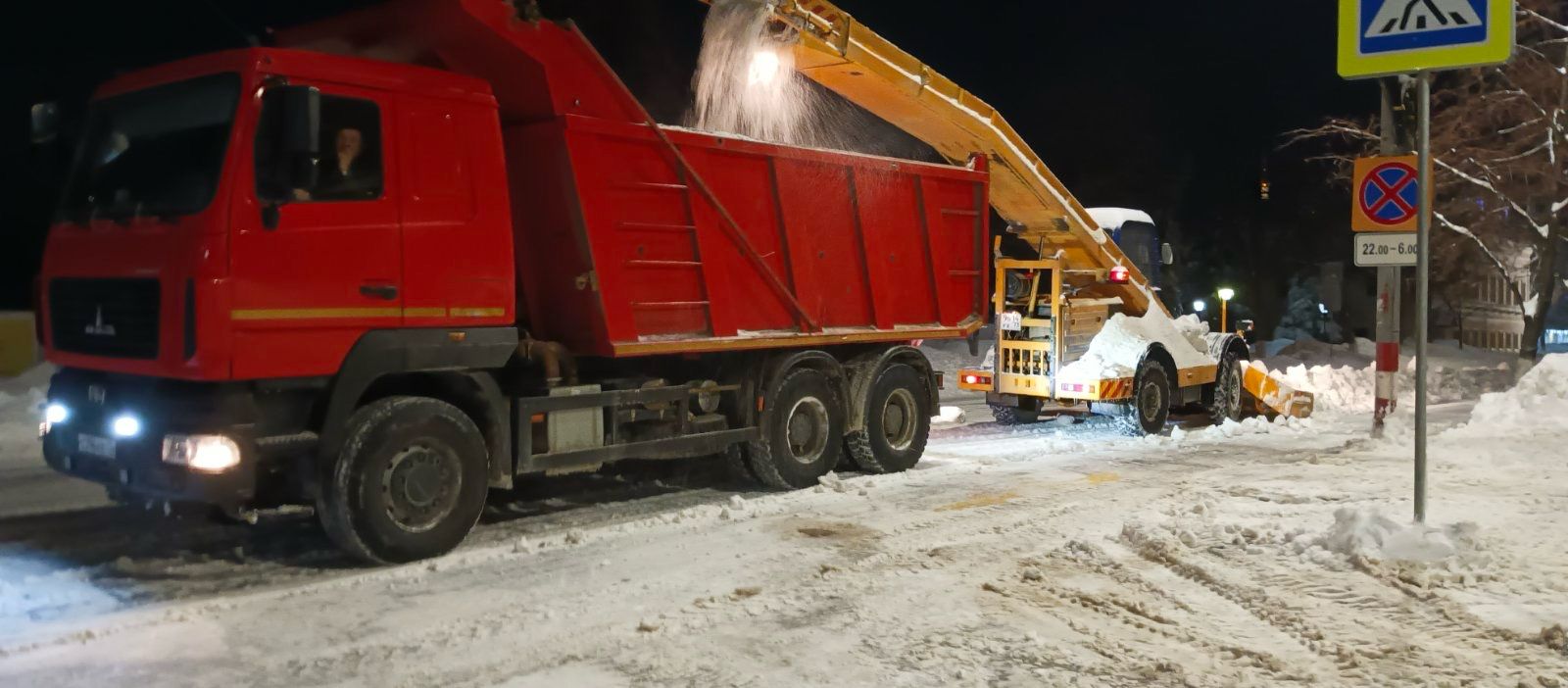 Основные дороги Ульяновска очищены от снега.