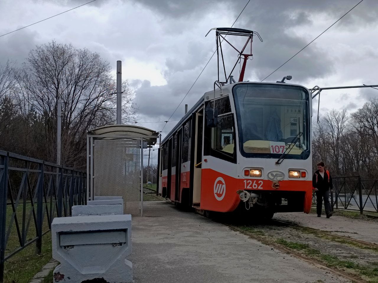 В Ульяновске запустили трамвайный маршрут №107 для дачников.