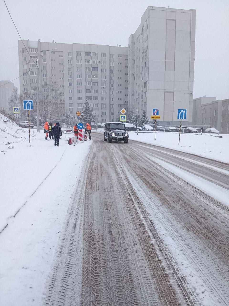 В Ульяновске открыто движение по новому участку улицы Хлебозаводской.