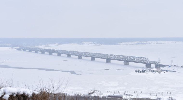 В новогоднюю ночь в Ульяновске ожидается метель.