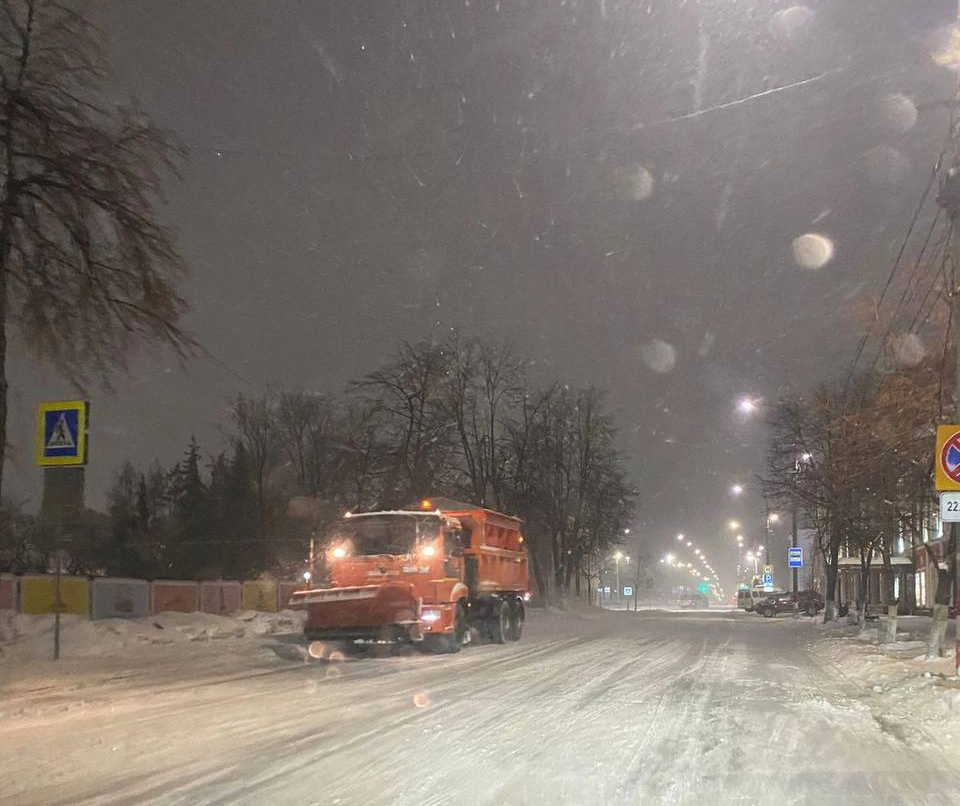 В Ульяновске прогнозируют сильный снег.