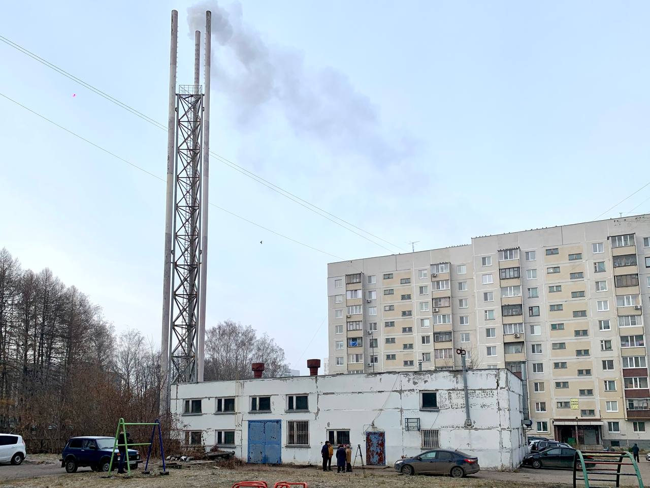 В котельной на Луначарского проводится комплекс ремонтных работ по бесперебойной подаче отопления.