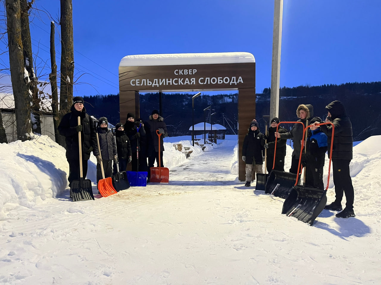 ТОС Ульяновска вновь вышли на помощь коммунальным службам.