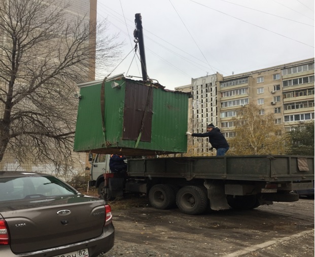 В 4-ом микрорайоне Ульяновска ликвидирована несанкционированная парковка.