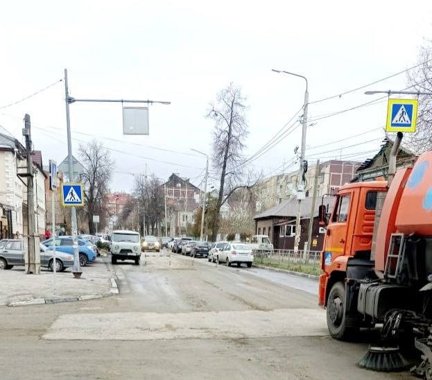В Ульяновске открыто движение транспорта на перекрёстке улиц Красноармейской - Красногвардейской.