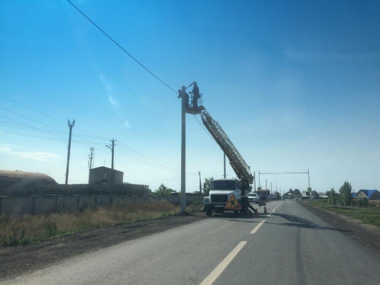 На сетях освещения Ульяновска смонтировано 250 км самонесущего изолированного провода.