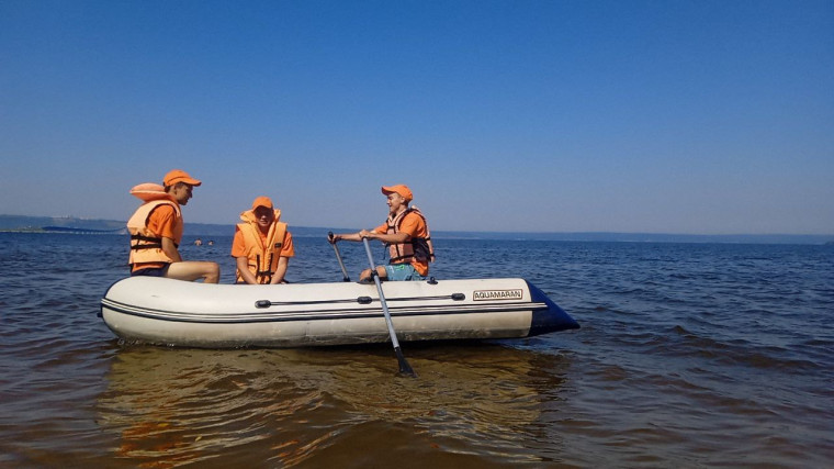 За пляжный сезон в Ульяновске спасли десять утопающих.