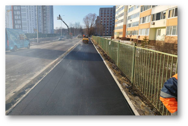 В Ульяновске завершено строительство новой дороги по улице Аблукова.