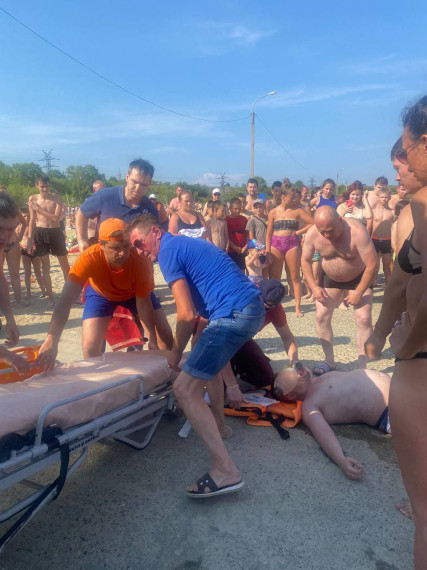 С начала лета на акваториях Ульяновска спасено семь человек.
