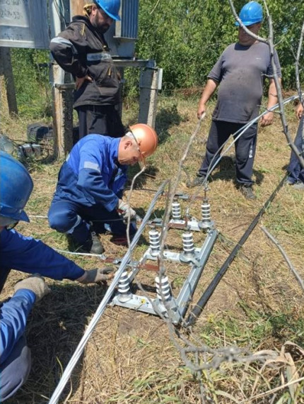 Ульяновские коммунальщики восстановили водоснабжение в одном из посёлков ЛНР.