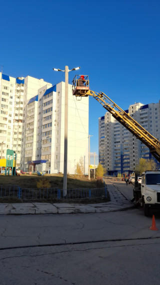 За два дня в Ульяновске восстановили освещение на 15 улицах.