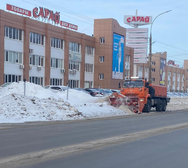 С улиц Ульяновска вывезли ещё 199 самосвалов снега.