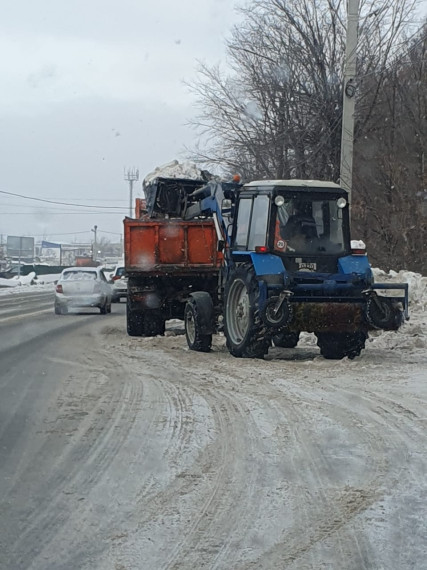 На 12 участках 28 декабря в Ульяновске запланирован ремонт холодным асфальтом.