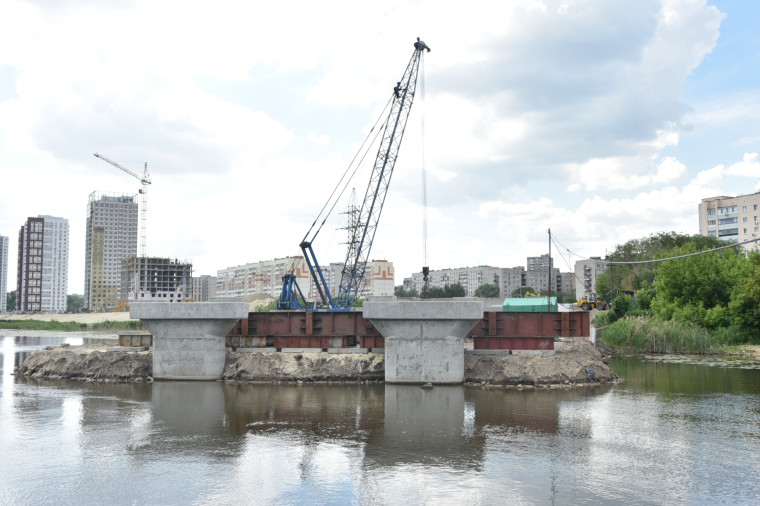 Первую партию металлических элементов для моста в створе улиц Шевченко и Смычки отправят в Ульяновск 15 июня.