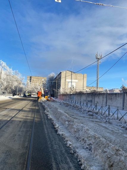 За ночь с улиц Ульяновска вывезли 110 самосвалов снега.