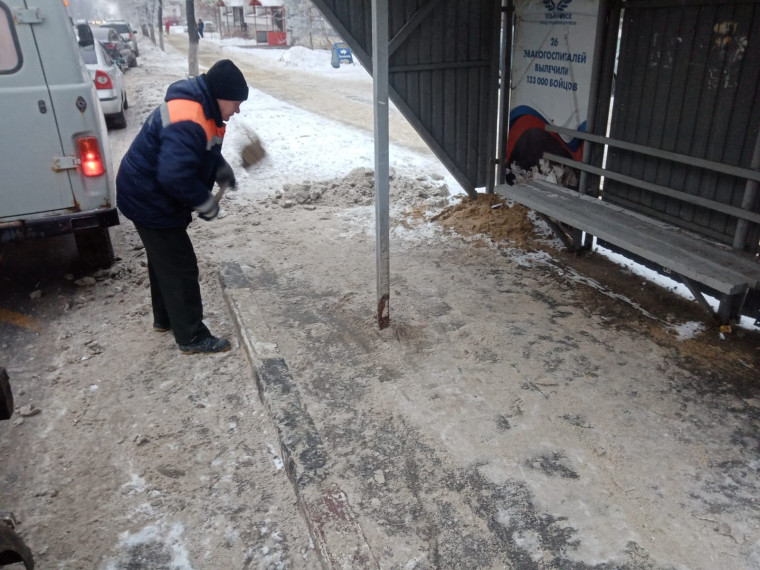 Ульяновские дорожники помогают подготовить стадион «Труд» к матчу «Волга» – «Зенит».