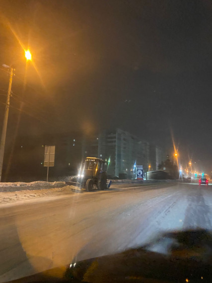 За сутки с улиц Ульяновска вывезли 194 самосвала снега.