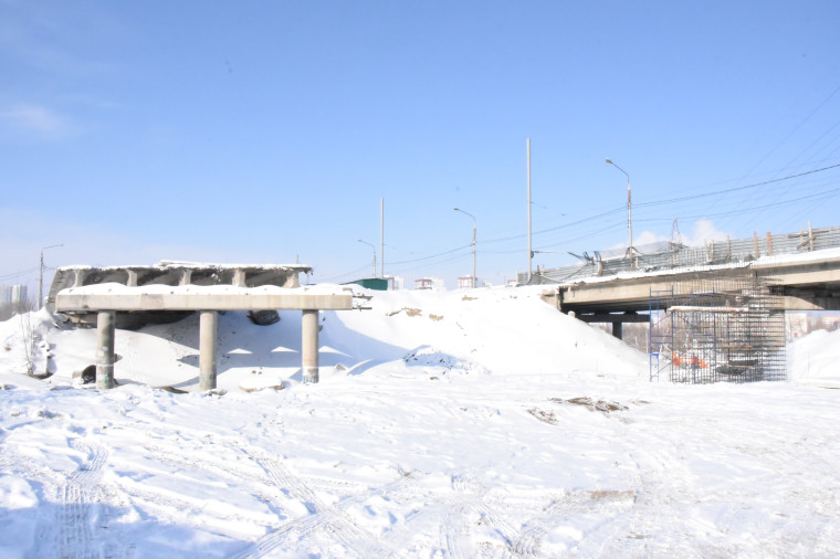 Балки правого путепровода «минаевского» моста признали пригодными для повторного использования.