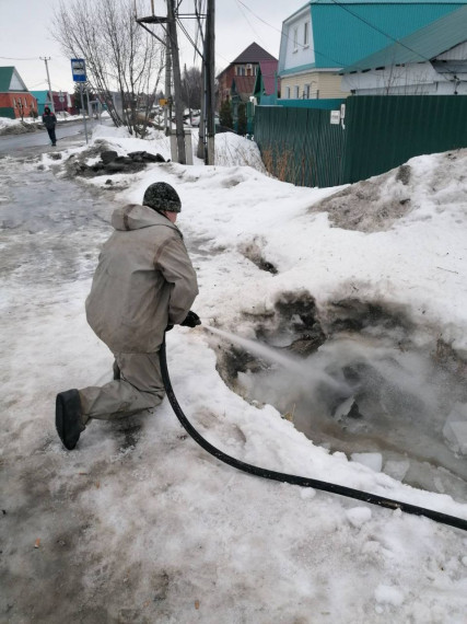 Городские службы Ульяновска продолжают подготовку к весеннему паводку.