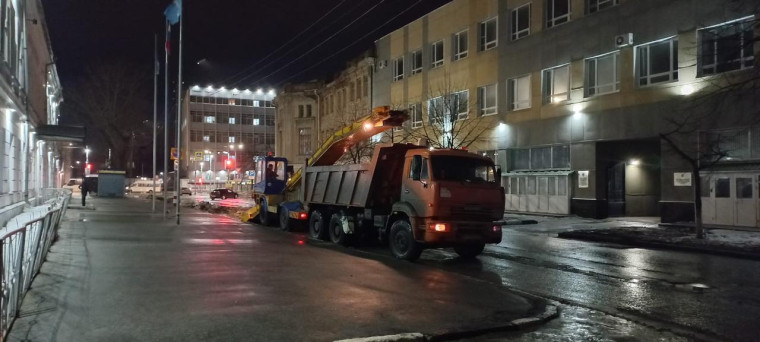 10 марта ямочный ремонт запланирован на 11 улицах Ульяновска.