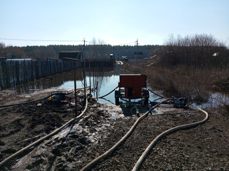 Первой волной паводка в Ульяновске могло подтопить 123 дома.
