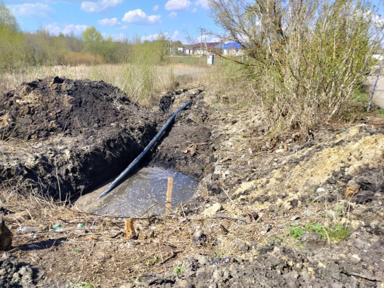 В Ульяновске начат капремонт 12 км канализации, которая свяжет городскую сеть с Кротовкой и Баратаевкой.