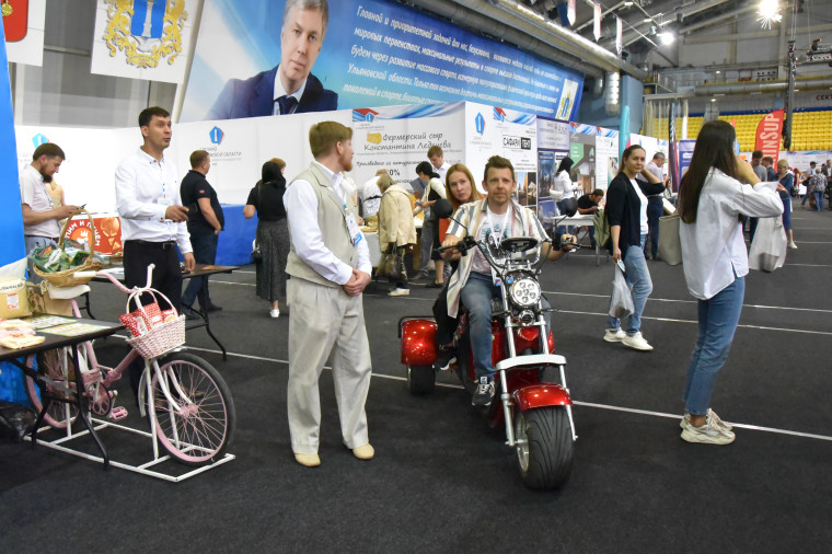 Проведение выставки-форума «Сделано в Ульяновской области» совпало с Днём предпринимательства.