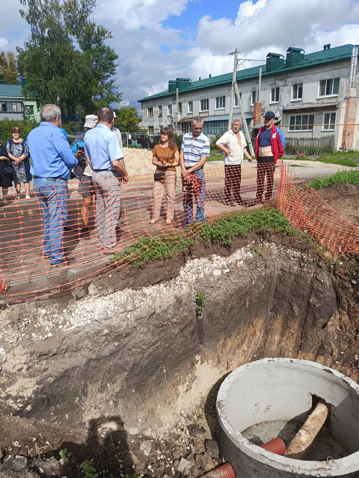 В Ульяновске ведётся третий этап канализования посёлка Пригородный.